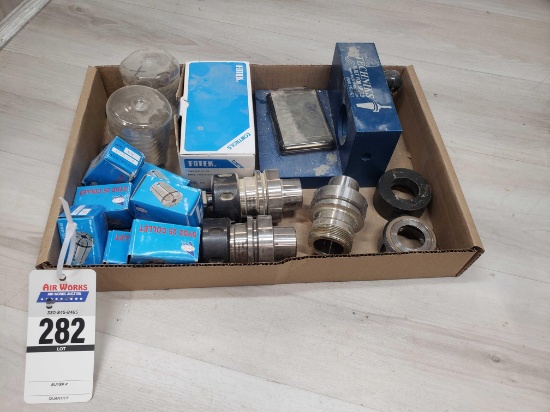 Box Lot CNC Router Collets HSK63F-EOC25 Bit Changers