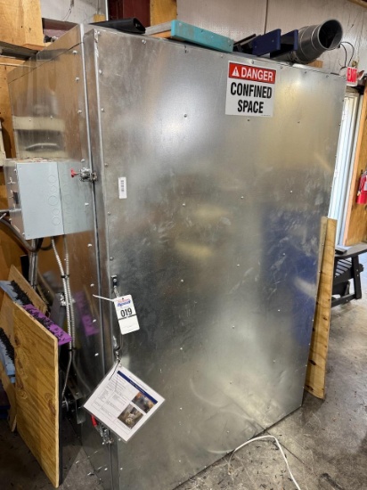 4'x4'x76" Powder Coating Oven