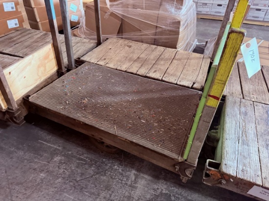 27"x48" Steel Wheeled Cart