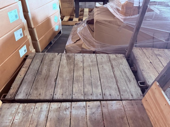 27"x48" Steel Wheeled Cart