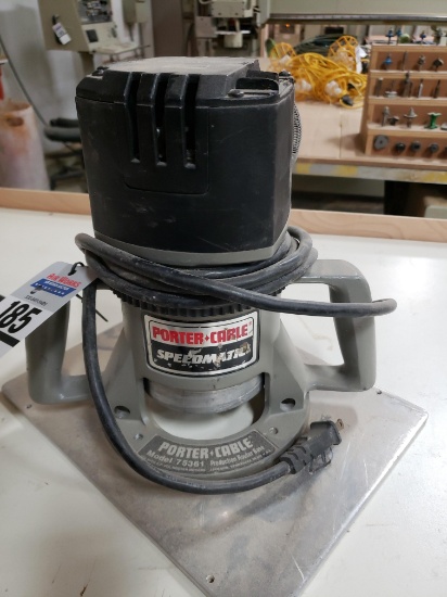 Porter Cable Model 75182 Variable Speed Pro Router, 10,000- 21,000 RPM ...