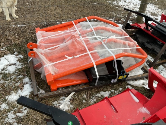 Skid Steer Clamp Grabber CL100, 40"-100" Width, 49 Opening, Serial C-BJ2512514