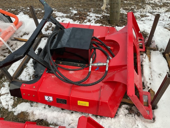 GIY GY-X-DM43 Skid Steer Disc Mulcher, 43" Width, 54 blades