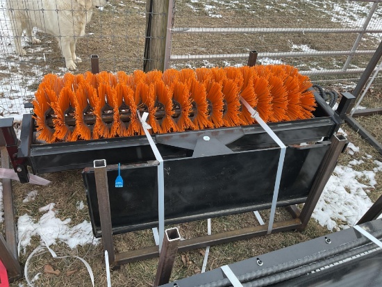 Skid Steer Sweeper SE61, 61" Width, 30-50 RPM, Serial BD 0325117