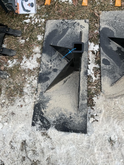Skid Steer Trailer Mover hitch attachment