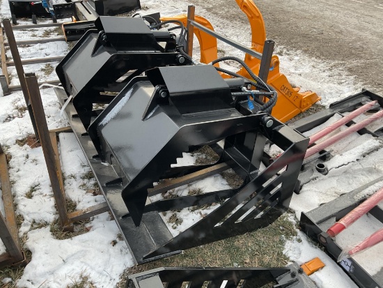 New Unused GIYI GY-HWG72 Skeleton Grabble Bucket Skid Loader Attachment, 72" Wide