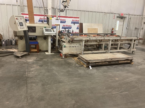 2005 Raimann Weinig ProfiRip KM 310 M - 2 Moving Blade Optimizing Gang Rip Saw, 460 V 3 Ph