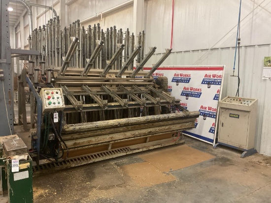 2004 Quick CCFH-08.5--30 Automatic 30 Section Clamp Carrier, 32" Clamps, 208 Volt 3 Phase