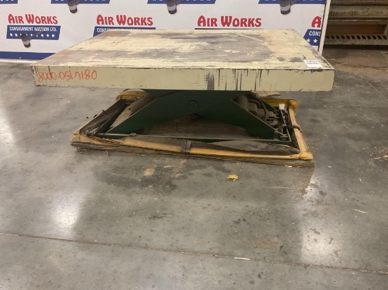 Southworth LS2-36 Electric Scissor Lift, 1,250 Lbs. Capacity, 44" x 54"