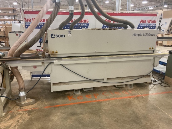 2022 SCM Olimpic K230 EVO Edge Bander, 220 Volt 3 Phase