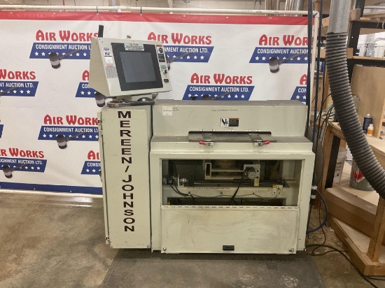 2016 Mereen Johnson 1105-G CNC Dovetailer, Touch Screen Controller, 230 Volt 3 Phase