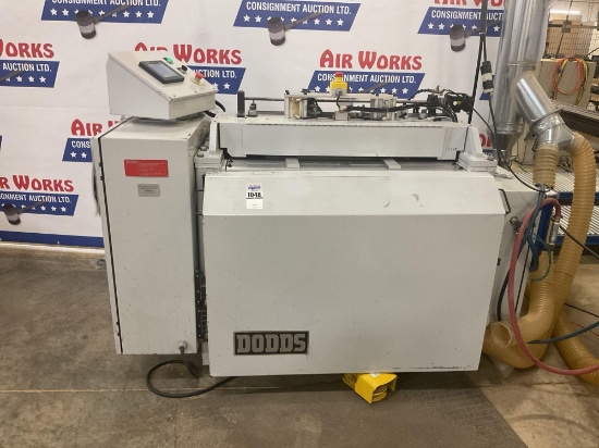 Dodds SE-25CNC-TS-PS CNC Dovetailer, Touch Screen Controller, 25 Spindle, 460 Volt 3 Phase
