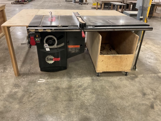 Sawstop CB 53480 Professional 10" Cabinet Saw with Fence, 5 Hp 480 Volts 3 Phase