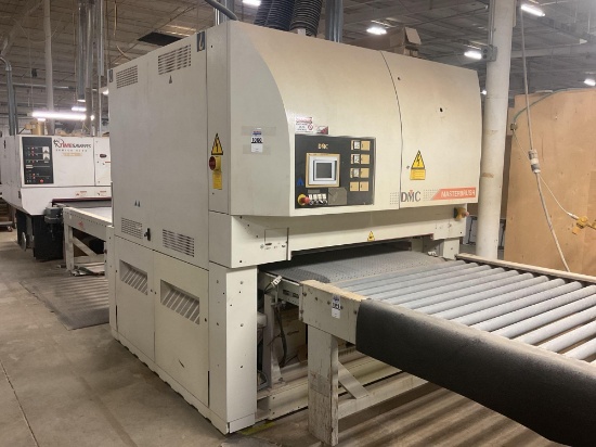 2007 SCM DMC Masterbrush MB 1350 M3 54" Brush Sander, 3 Head, 460 Volt 3 Phase