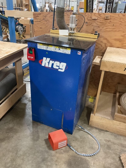 2016 Kreg DK1100 FE Pneumatic Pocket Hole Machine, 115 Volt 1 Phase