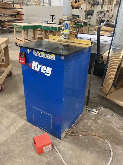 2013 Kreg DK1100 FE Pneumatic Pocket Hole Machine, 115 Volt 1 Phase