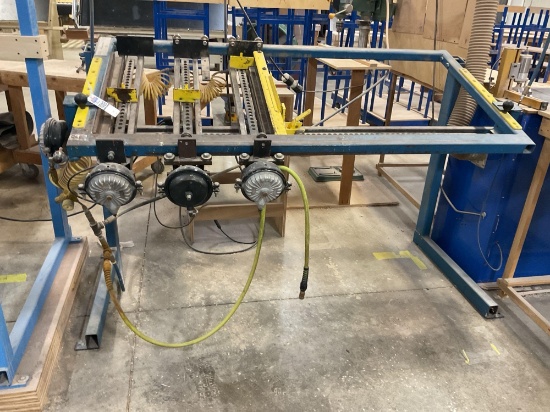 JLT 79K-6-DC Pneumatic 26" x 62" Door Clamp