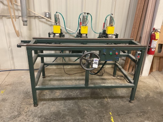 TG Machine Table Leave Drilling Machine with 3 Milwaukee Drills
