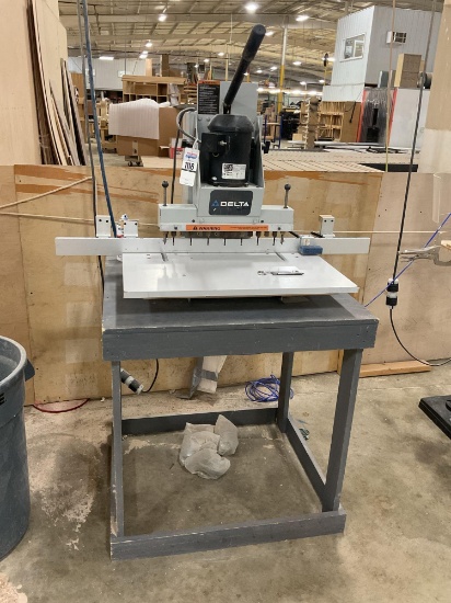 Delta 33-325 Line Bore Machine, 13 Spindle, 3/4 Hp 115 Volt 1 Phase