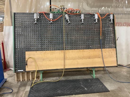 59" x 106" Assembly Table with Pneumatic Clamps