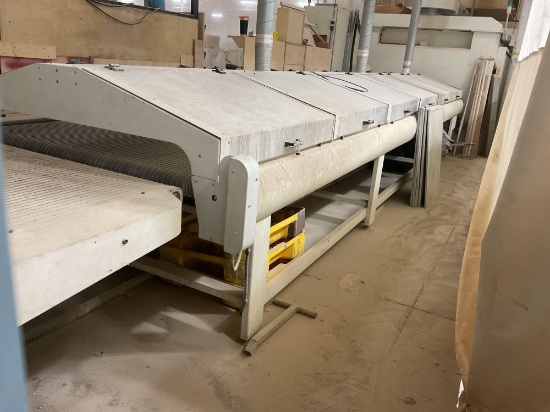 Makor Curing Tunnel Belt Conveyor 55" x 276" Belt