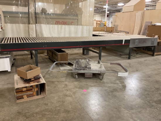 Doucet BT-2060 Automatic Return Belt Conveyor 201" Wide X 260" Long