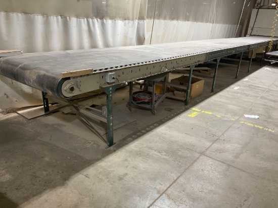 Hytrol 4' x 41' Belt Conveyor with AC Tech Intelligent Drive