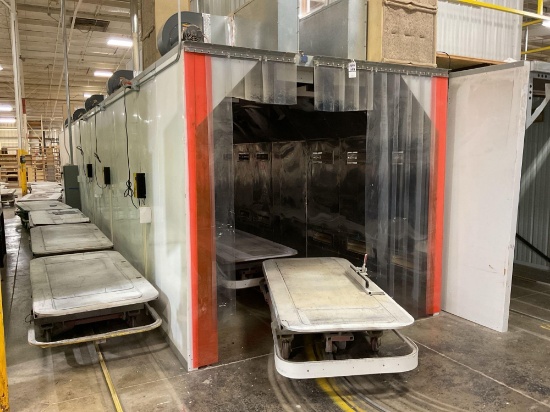 Prime Heat 104" x 54' Curing Tunnel, 5 Zone, 480 Volt 3 Phase