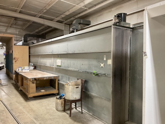 R S Sheet Metal 8' x 54' Curing Tunnel, 480 Volt 3 Phase