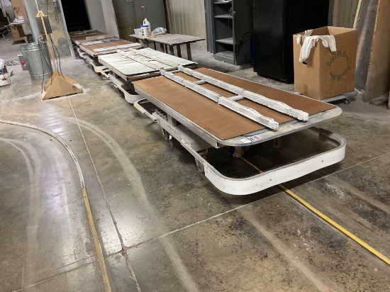 2 - 12 Volt Finish Carts 37" x 84"