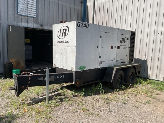 2010 Ingersoll Rand G240 Doosan Diesel Genset, 3505 Hours,190 Kw, 480 Volt 3 Phase