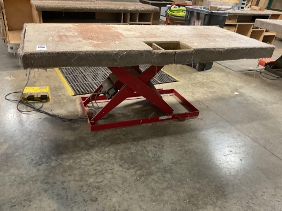 Southworth LLS5-35 Electric Scissor Lift Table, 36" x 84"