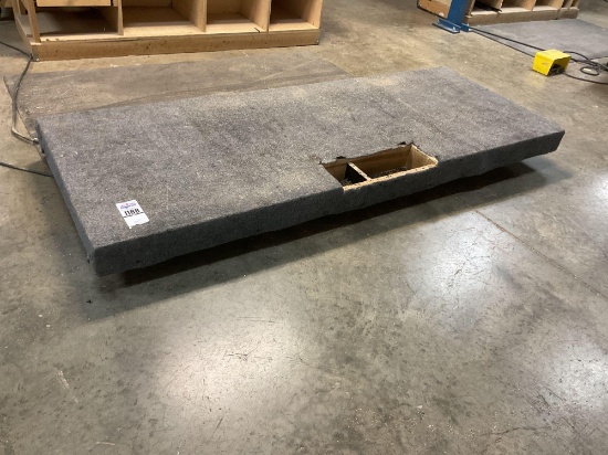 Electric Scissor Lift Table with Padded Top, 32" x 84"