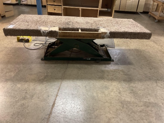 Southworth LS2-36 Electric Scissor Lift Table, 1,800 Lbs. Capacity, 32" x 84"