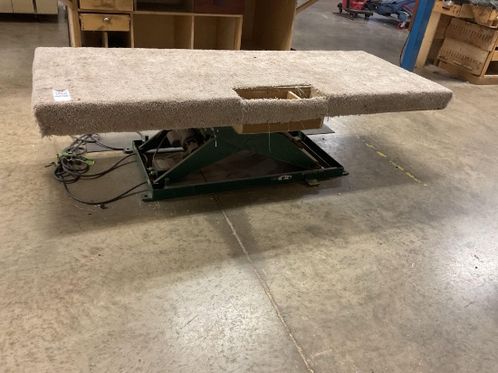 Southworth LS2-36 Electric Scissor Lift Table, 1,800 Lbs. Capacity, 36" x 84"