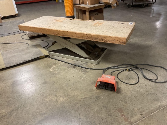 Southworth LS2-36 Electric Scissor Lift Table, 1,800 Lbs. Capacity, 32" x 84"
