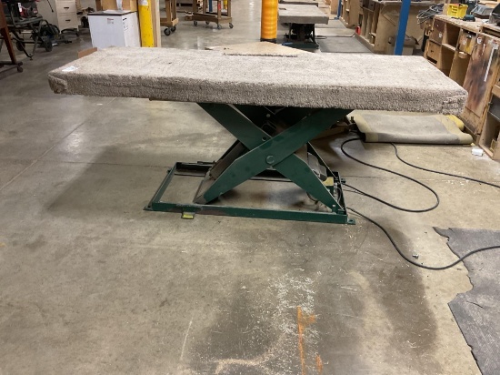 Southworth LS2-36 Electric Scissor Lift Table, 1,800 Lbs. Capacity, 34" x 84"