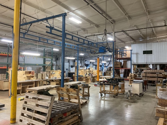 Gorbel Over Head Gantry with Vacuum Lift