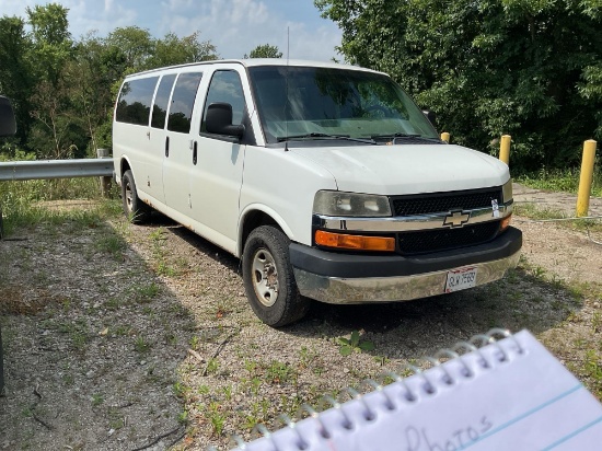 2013 Chevrolet Express Van, VIN # 1GAZG1FG0D1170865, Miles 263,752