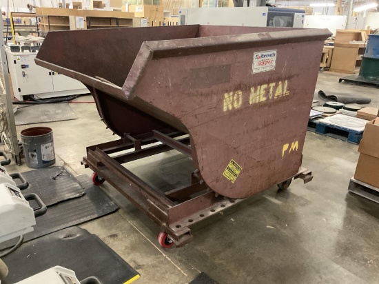 Galbreath 3 Yd Dump Hooper with Fork Pockets