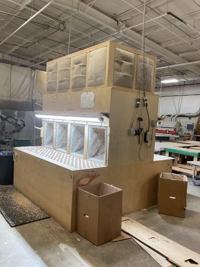 Double Sided Sanding Station, 480 Volt 3 Phase, 104" x 96"