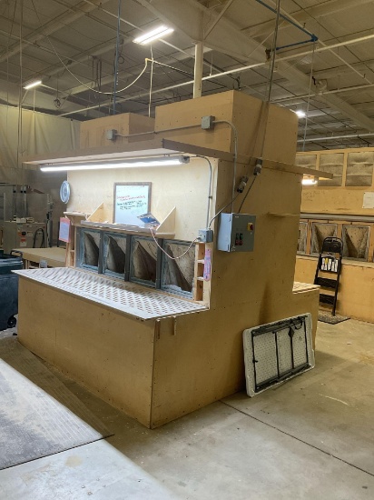 Double Sided Sanding Station, 480 Volt 3 Phase, 104" x 96"