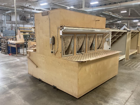 Double Sided Sanding Station, 480 Volt 3 Phase, 104" x 96"
