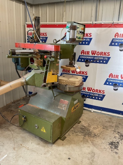 1994 Lobo GS-28 TC Chair Seat Shaper, 440 Volt 3 Phase