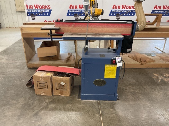 2017 Oliver M-6305.001 Edge Sander with Extra Sanding Belts, 1 1/2 Hp 115/230 Volt 1 Phase