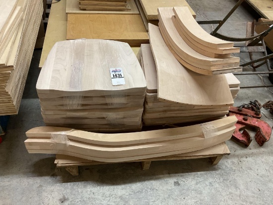 Pallet Lot, Maple Chair Parts