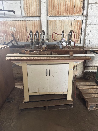 Shop Built Pneumatic Boring Machine