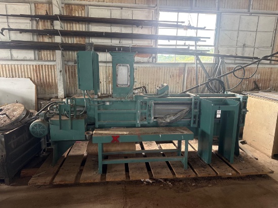 Maren Model 14 Shavings Baler, 10 Hp 480 Volts 3 Phase