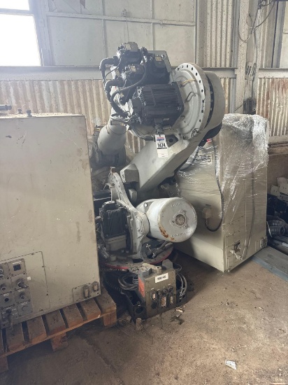 2007 Yaskawa Motoman YR-ES200N-A00 Articulated Robot with Safety Fence, 480 Volt 3 Phase