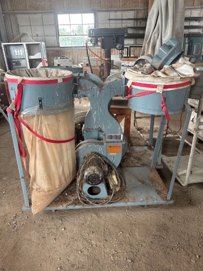 2 - 2005 Northtech NT-DC50-3 Dust Collectors, 5 Hp 460 Volt 3 Phase